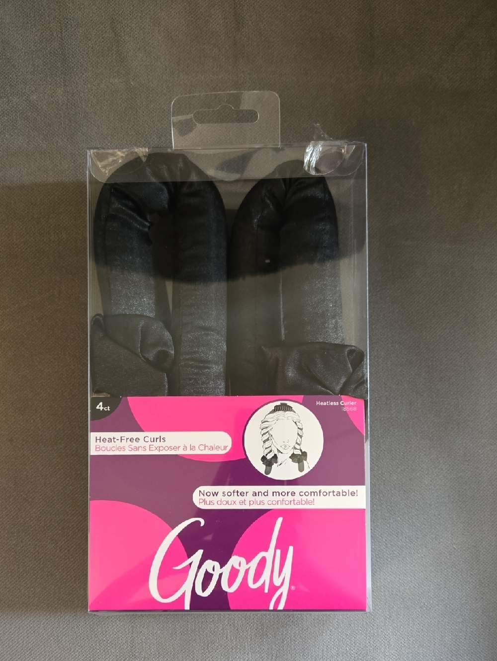 Goody Heat-Free Curls Set in Black